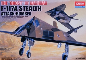 F-117A STEALTH FIGHTER/BOMBER Ҵ 1/72 ͧ Academy 