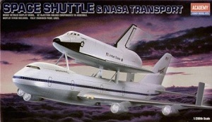 เครื่องบินโบอิ้ง 747 และกระสวยอวกาศ SPACE SHUTTLE &747 CARRIER ขนาด 1/288 ของ Academy