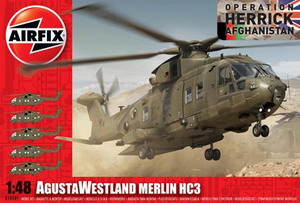 AgustaWestland Merlin HC3 ขนาด 1/48 ของ Airfix