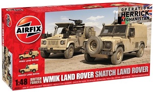 Land Rovers of the British Army (WMIK and Snatch)Ҵ 1/48 ͧ Airfix   2  ѹ