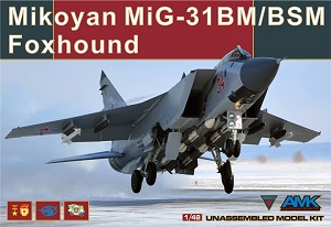 MiG-31BM/BSM Foxhound Ҵ 1/48 ͧ AMK