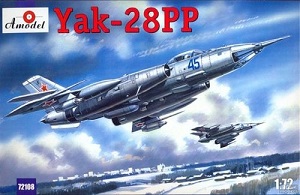 Yak-28PP Ҵ 1/72 ͧ Amodel