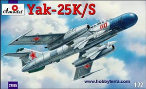 Yak-25 K/S Ҵ 1/72 ͧ Amodel
