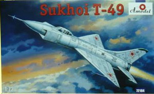 Su T-49 Soviet Intercepter  Ҵ 1/72 ͧ Amodel
