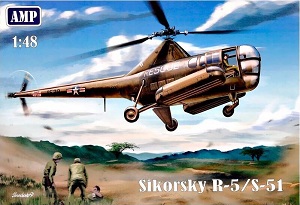 Sikorsky R-5/S-51 Ҵ 1/48 ͧ AMP