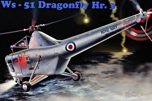  Westland WS-51 Dragonfly Hr.3 Ҵ 1/48 ͧ AMP