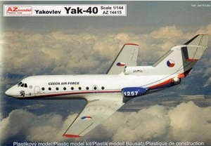 Yak-40 Ҵ 1/144 ͧ AZ model