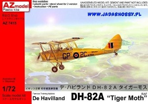 DH-82A "Tiger Moth" Ҵ 1/72 ͧ AZmodel