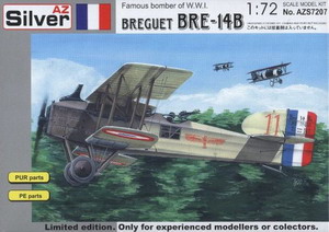 Breguet BRE-14B Ҵ 1/72 ͧ AZ model
