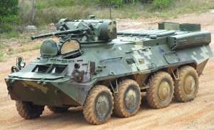 รถเกราะ BTR3E1 ขนาด 1/72 ของ Payanak Resin Kit งานเรซิ่น