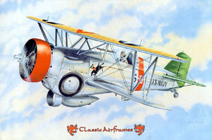 ..10 Hawk III, Curtiss BF2C-1 Ҵ 1/48 ͧ  Classic Airframe