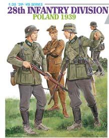 28.Infantry-Division, Poland 1939 ~ 4 piece figure set Ҵ 1/35   ͧ Dragon