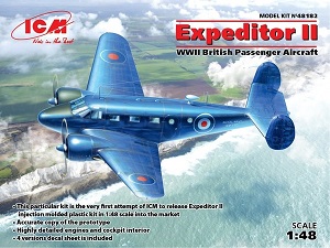 C-45  Beechcraft 18, Expeditor II  Ҵ 1/48 ͧ ICM