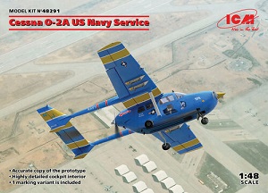 Cessna O-2A US Navy Service Ҵ 1/48 ͧ ICM