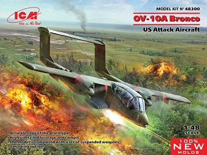 OV-10A Bronco, US Attack Aircraft (100% new molds) Ҵ 1/48 ͧ ICM