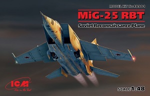 MiG-25 RBT, Soviet Reconnaissance Plane Ҵ 1/48 ͧ ICM