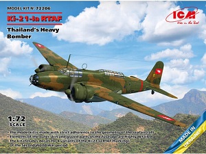 ..4  Ki-21-Ia RTAF Thailand's Heavy Bomber Ҵ 1/72 ͧ ICM
