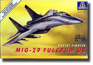 Mig-29 Fulcum UB Ҵ 1/72 ͧ Italeri 