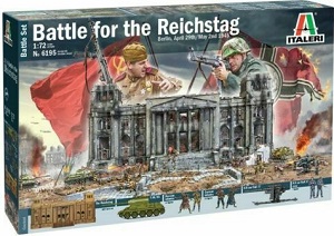  Battle for the Reichstag 1945 - BATTLE SET ขนาด 1/72 ของ Italeri