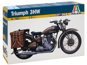 Triumph 3HW WWII Motorcycle Ҵ 1/9 ͧ Italeri