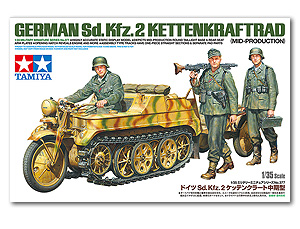 German Sd.Kfz.2 Kettenkraftrad (Mid-Production Ҵ 1/35 ͧ Tamiya