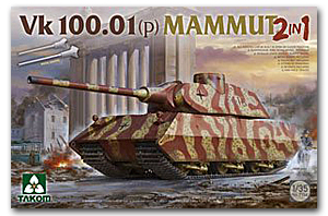 Vk 100.01 (p) Mammut 2 in 1 Ҵ 1/35 ͧ Takom