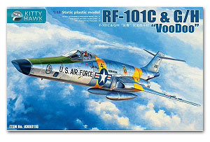 F-101 RF-101C&G/H "VooDoo"  Ҵ 1/48 ͧ Kittyhawk