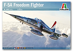 F-5A Freedom Fighter Northrop  Ҵ 1/72 ͧ Italeri
