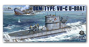 Figure ทหาร DKM Type VII-C U-Boat ขนาด 1/35 ของ Border