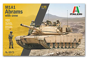 öѧѡ M1A1 Abrams with Crew Ƿ 5   Ҵ 1/35 ͧ Italeri