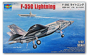 F-35C Lightning Ҵ 1/32 ͧ Trumpeter