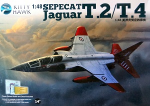 ͧԹ SEPECAT Jaguar T2/T4 Ҵ 1/48 ͧ Kittyhawk