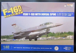 F-16D Fighting Falcon 'RSAF'ขนาด 1/48 ของ Kinetic 