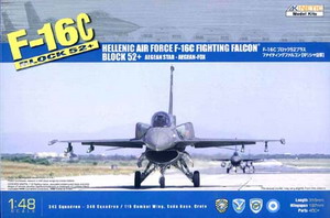 F-16C block 52+ W/ CFT  Hellenic Air Force Ҵ 1/48 ͧ Kinetic