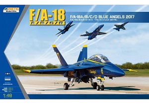 F-18 F/A-18A/B/C/D Blue Angels 2017 Ҵ 1/48 ͧ Kinetic