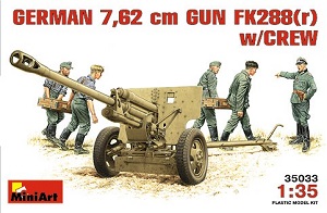 German 76.2 mm. Gun FK288 Ҵ 1/35ͧ MiniArt