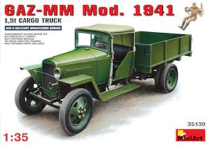 GAZ-MM Mod.1941 1.5t Cargo Truck Ҵ 1/35 ͧ MiniArt