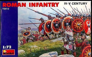 ѹ Roman Infantry IV-V Century Ҵ 1/72 ͧ Miniart