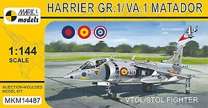 Harrier GR.1/VA.1 Matador 'VTOL/STOL Fighter' Ҵ 1/144 ͧ Trumpeter