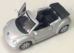 ö ǺԴзع Թ Volkswagen New Beetle Convertible Silver Ҵ 1/32 ͧ Sunnyside 