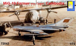 ٪ MiG-19 Farmer  Cambodia Ҵ 1/72 ͧ Payanak 