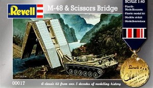 M-48 & Scissors Bridge     Ҵ 1/40 ͧ Revll