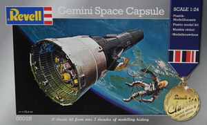 โครงการเจมินี Gemini Space Capsule ขนาด 1/25 ของ Revell