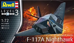 F-117A Nighthawk Ҵ 1/72 ͧ Revell