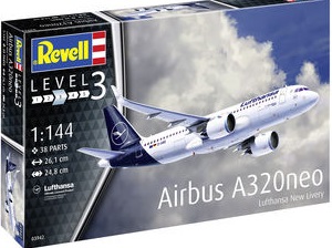 Airbus A320neo ขนาด 1/144 ของ Revell