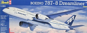 Boeing 787 'Dreamliner' ขนาด 1/144 ของ Revell  axfe