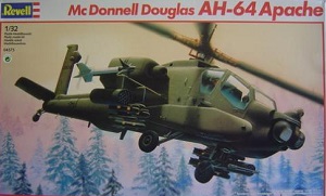 HUGHES AH-64 A APACHE (Excl.) ขนาด 1/32 ของ Revell