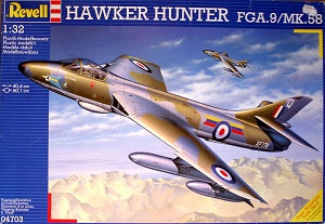 hawker Hunter FGA.9/MK.58 Ҵ 1/32 ͧ Revell