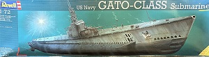 US Navy GATO-CLASS Submarine ขนาด 1/144 ของ Revell