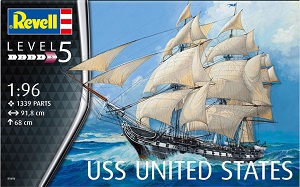 USS United States Ҵ 1/96 ͧ Revell dcex